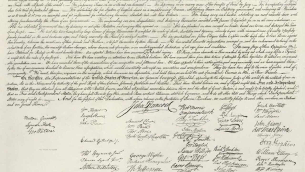 A Virtual Journey of the Declaration of Independence Timothy Matlack