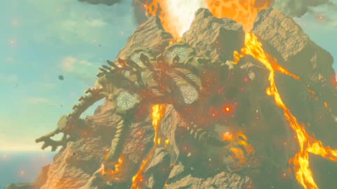 Divine Beast Vah Rudania Cutscene – Zelda: BOTW (Switch 2)