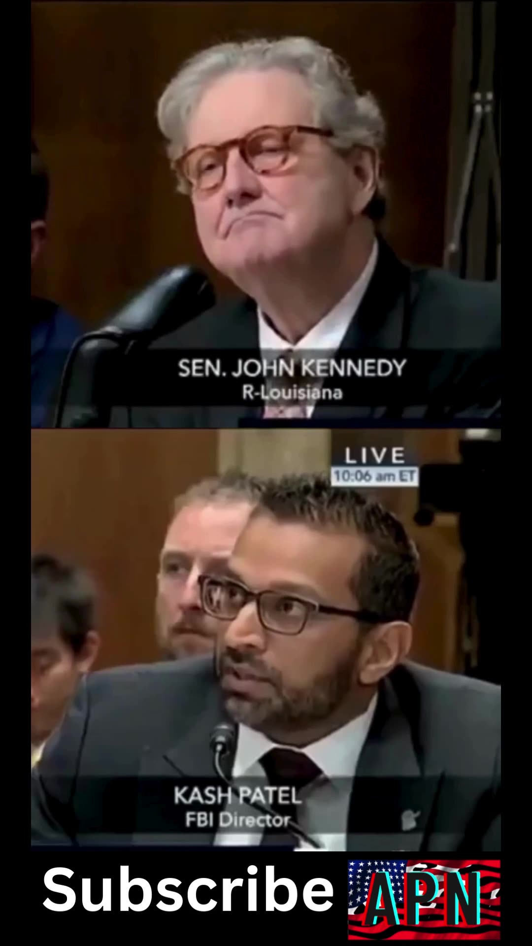 Sen. Kennedy asks Kash Patel: Jeffrey Epstein Files