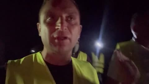 Nocny patrol #RuchObronyGranic w Zytowań. Wy śpicie, a my strzeżemy polskiego domu.
