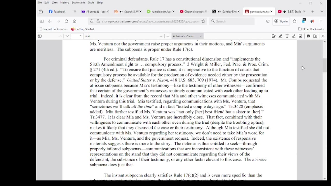 MORE SEAN DIDDY COMBS COPURT DOCS