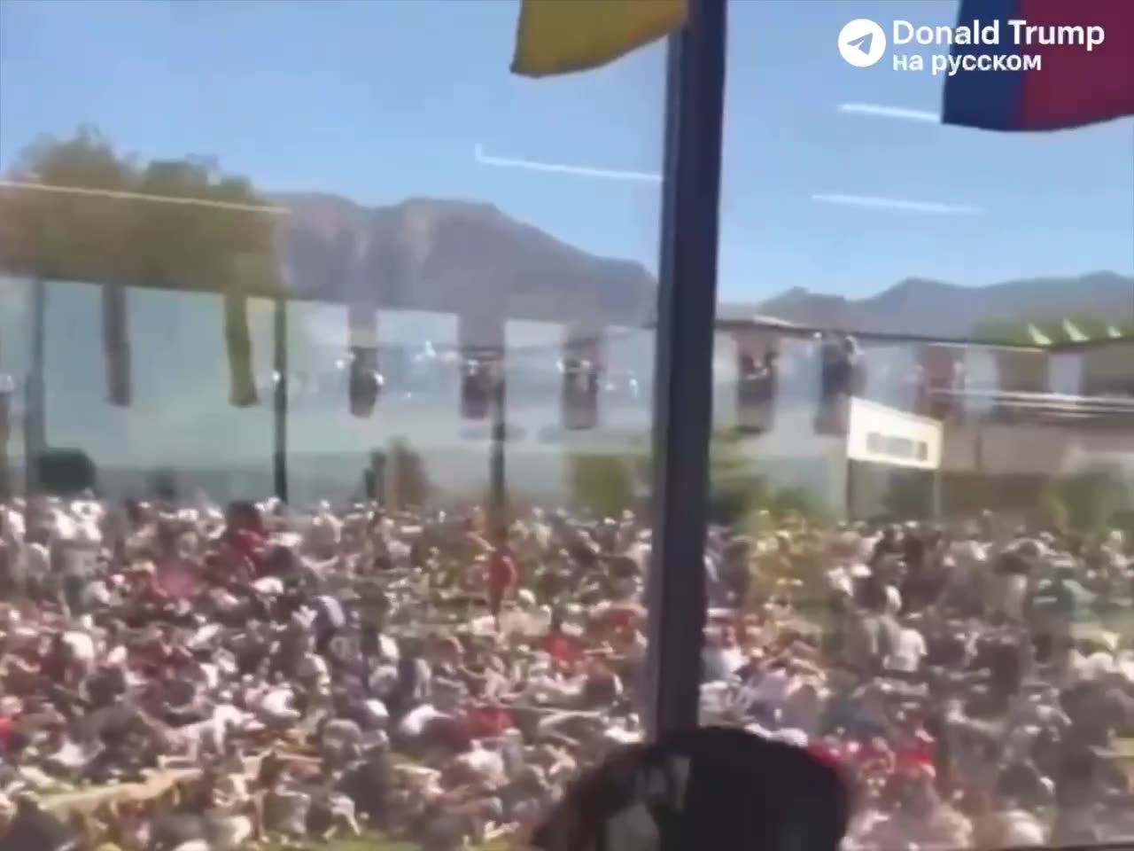 ‼️ Footage shows Charlie Kirks killer fleeing from the roof of the building from which