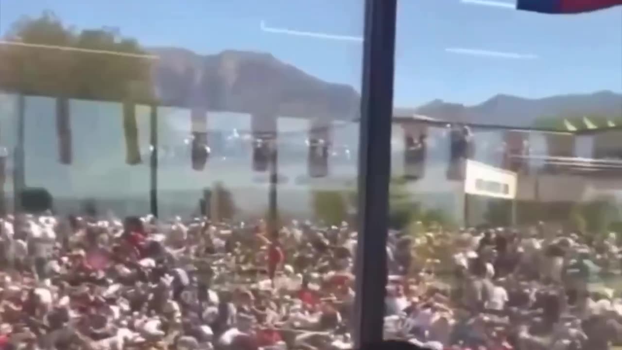 ‼️ Footage shows Charlie Kirk's killer fleeing from the roof of the building from which