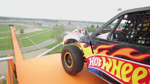 The Yellow Driver's World Record Jump (Tanner Foust)