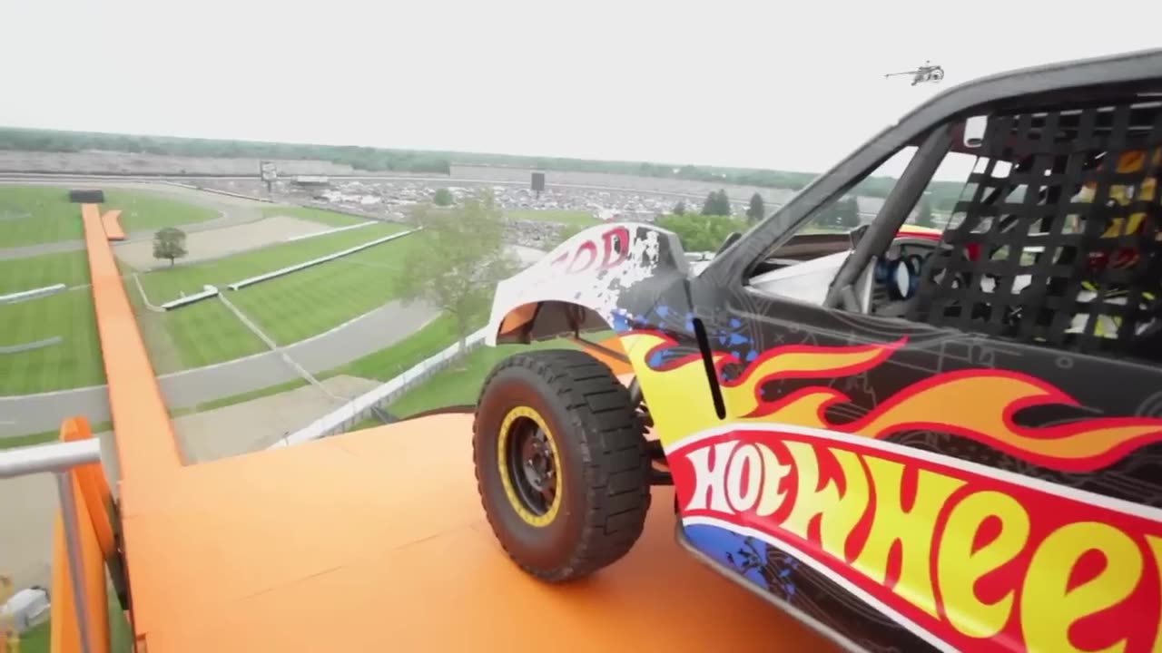 The Yellow Driver's World Record Jump (Tanner Foust)