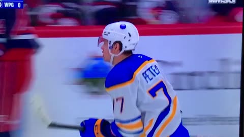 Sabres RW #77 J.J. Peterka 🥅(22)🏒Wrist-Shot Goal🔥🔥🔥