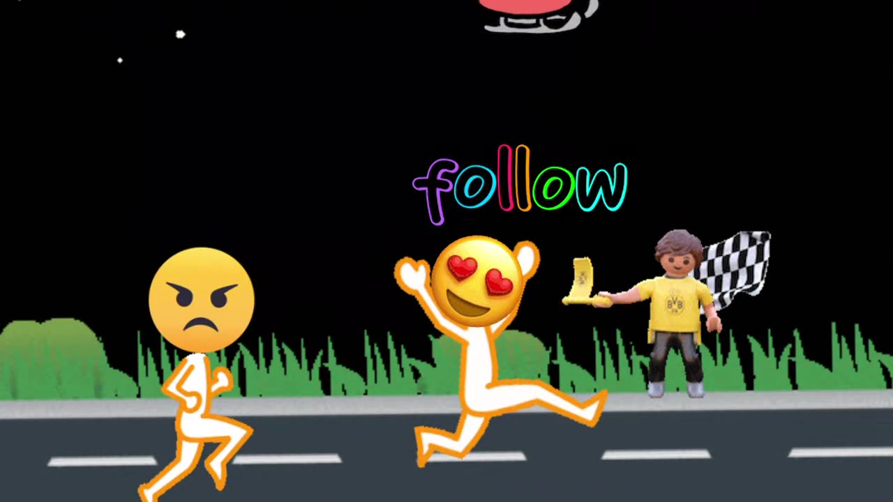 Emoji marathon madness 🏃‍♂️🔥🏁