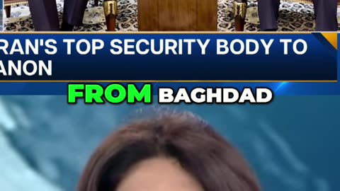 Iran's Security Chief in Iraq and Lebanon Major Tensions