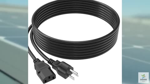 XMHEIRD UL 6ft AC Power Cord Replacement for EF EcoFlow Delta 2,Delta 2 Max,Delt
