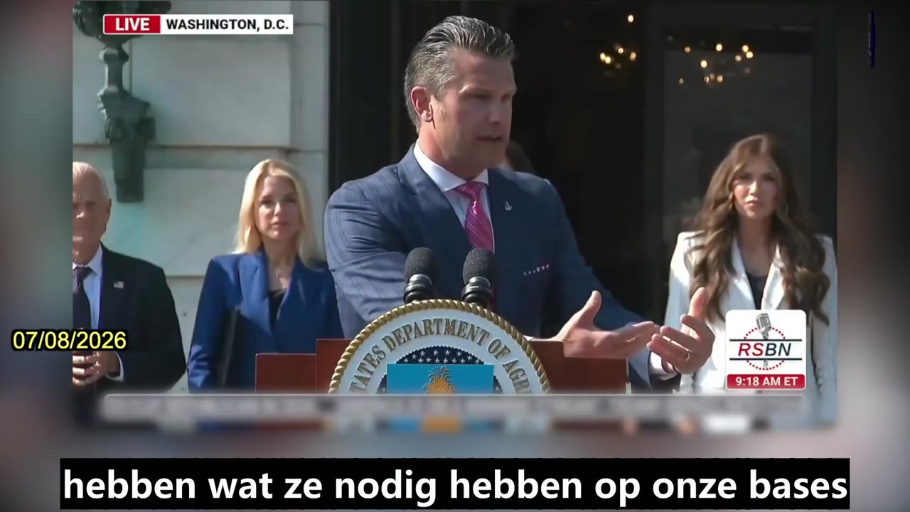 【NL】Pete Hegseth sluit zich aan bij USDA in strijd tegen CCP aankoop van Amerikaanse landbouwgrond