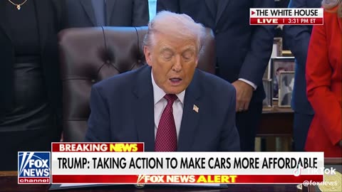 PRESIDENT DONALD TRUMP ON RESCINDING BIDEN FUEL ECONOMY REGULATIONS