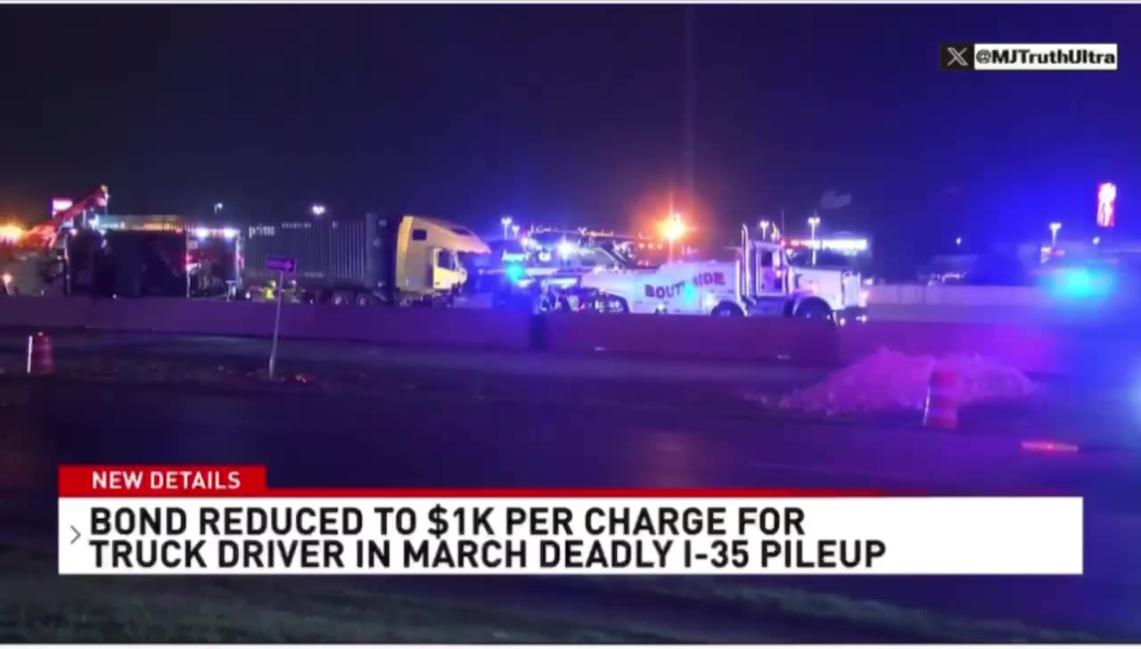 “Migrant” killed 5 Americans in Truck Crash Bond lowered to $7k