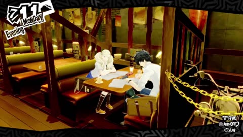 Persona 5 Royal NG+ Day 17. No mic. Not really feeling up for it.
