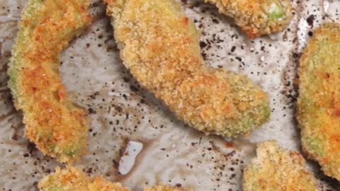 Crispy Avocado Fries 🥑– The Perfect Guilt-Free Snack!