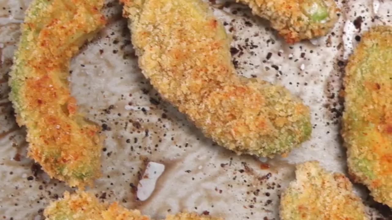 Crispy Avocado Fries 🥑– The Perfect Guilt-Free Snack!