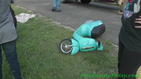 CHILD ON SCOOTER STRUCK BY VEHICLE, BLANCHARD TEXAS, 08/31/25... 