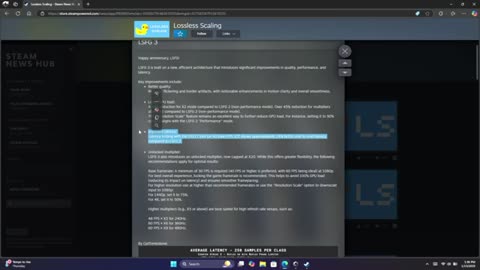 Lossless Scaling vs. native resolution