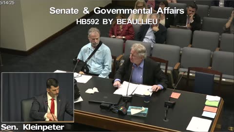 Senator John Milkovich on HB 592 by Rep Beau Beaullieu