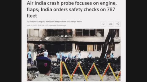 Nations Conspire talks Odd Details of a Plane Crash in India