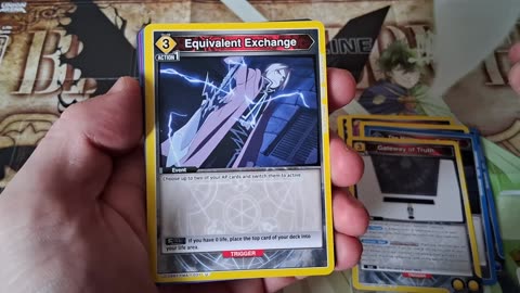 Some Full Metal Alchemist Union Arena cards
