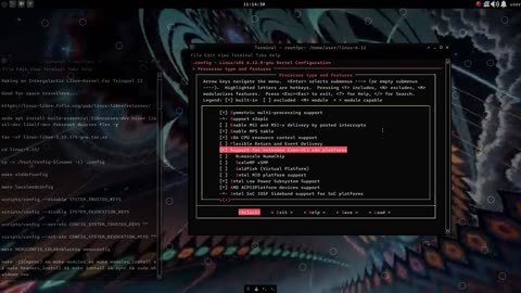 Making an Intergalactic Libre-Kernel For Trisquel 12