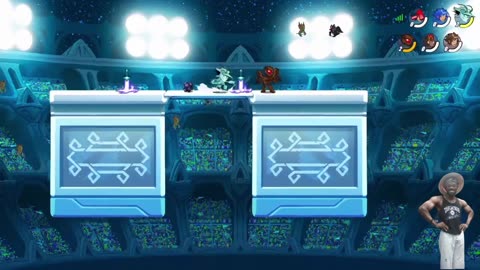 My Master Chief Comes Back To Beat 3v1 in Brawlhalla!