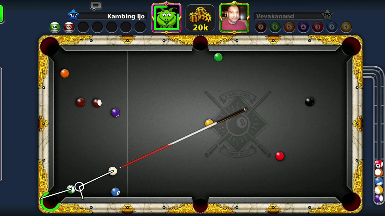 🎱 The Quiet Game – No Tricks, Just Accuracy 8 Ball Pool