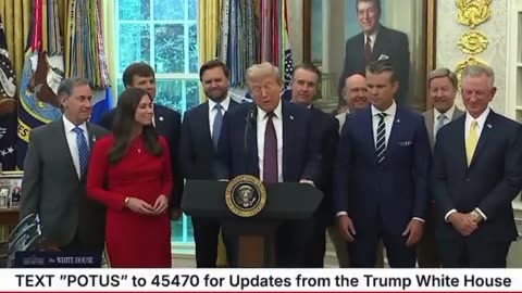 President Trump announces he is moving the U.S. Space Command HQ to Alabama