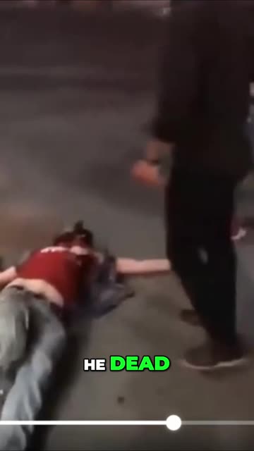 FALCON PUNCH KO In Street Fight.. Wait for it..