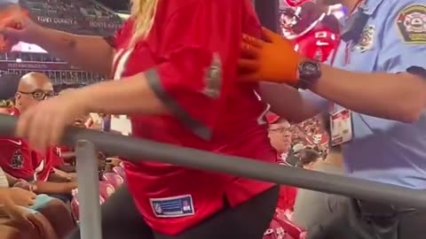 The man paid for his seat and it was in the the 4th quarter of a preseason game.