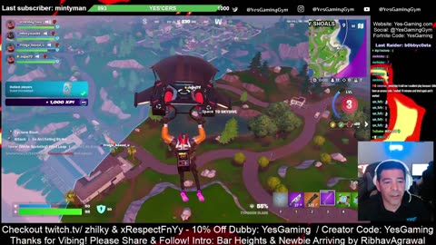 Friday Night Fortnite Daily Show with Host DjSoYES at YES! Gaming in Fishers