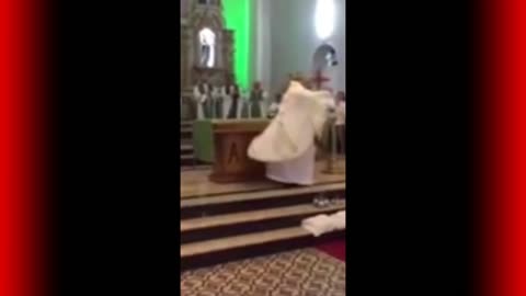 Nuns and priest techno party