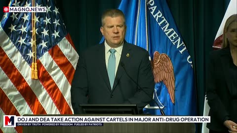 🇺🇸 AG Pam Bondi & DEA Chief Murphy Announce Crackdown on Drug Cartels in U.S. Briefing [LIVE]