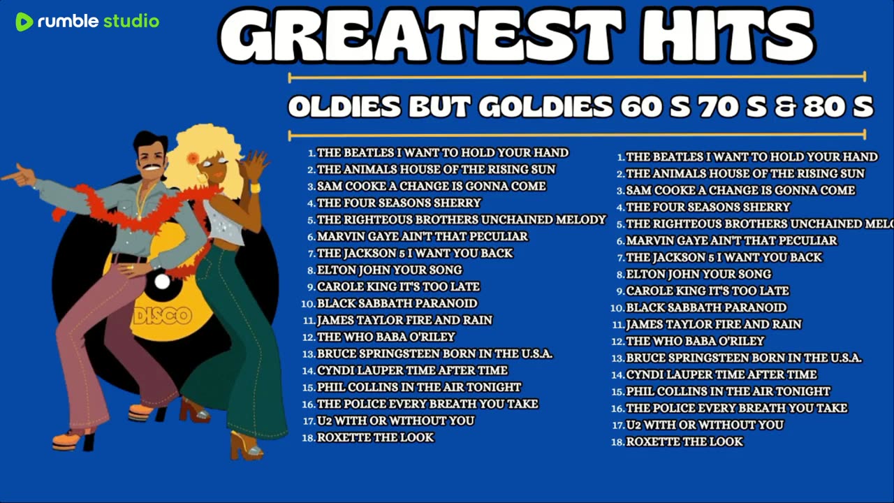 THE BEST OF FLASHBACK - GREATEAST MUSIC HITS #60 #70 #80 #90 - 3