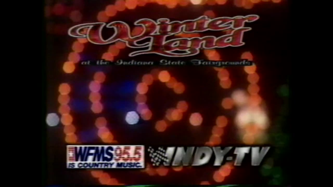December 13, 1996 - Longer WNDY Ad for Winter Land at the Indiana State Fairgrounds
