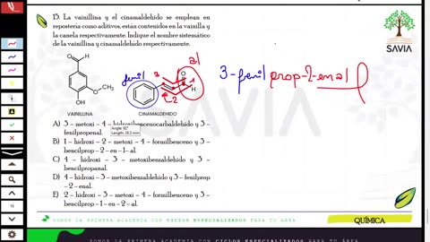 SAVIA REGULAR 2025 | Semana 17 | Química S1