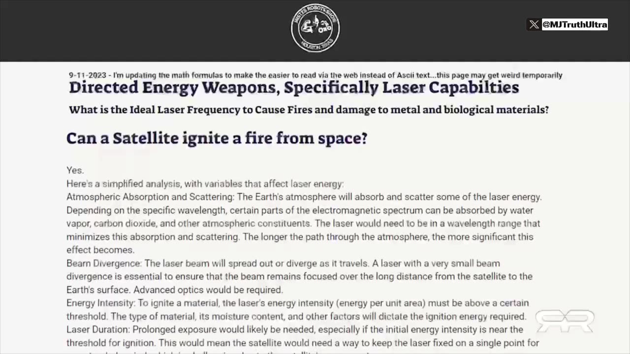 Maui Fires and the CCP Satellites