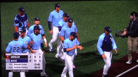 MLB The Show: Tampa Bay Rays vs Baltimore Orioles (S14 ALDS G1)