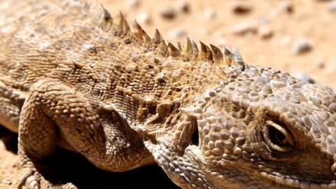 Bearded agama.