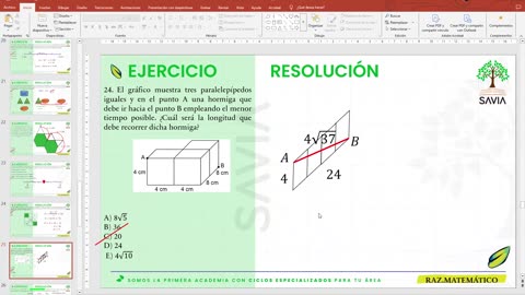 SAVIA REPASO 2025 - 2 | Semana 08 | RM S2