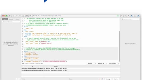 Student Work (SQL) | CST8277 Assignment 1 SQL Script Output Snap | Algonquin College