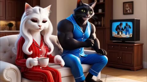 Pregnant Cat Story_ 🙀🐾 _cat _cutecat _ai _short _cute(1080P_HD)