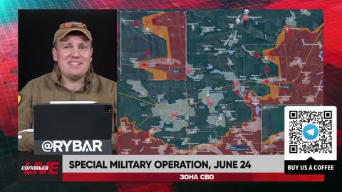 🇷🇺 🏹 🎣 Rybar Live: Special military operation, June 24