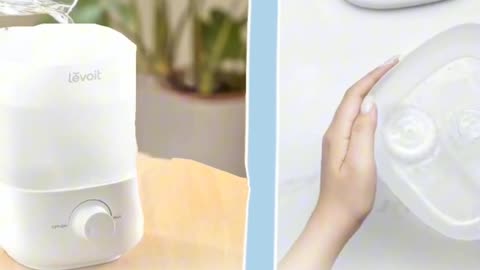 LEVOIT Top Fill Humidifiers for Bedroom, 2.5L Tank for Large Room, Easy to Fill & Clean, 28dB Quiet