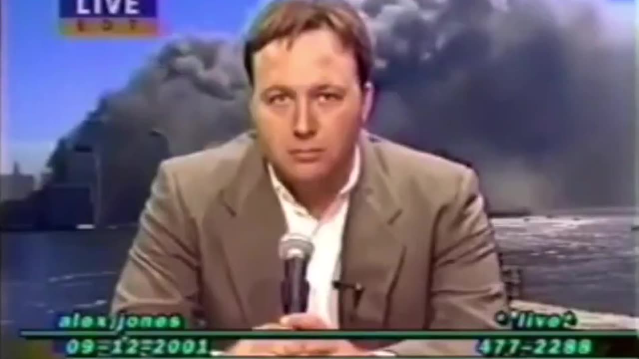 Alex Jones blaming Israel for 9/11