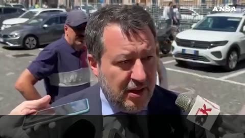 NOTIZIE DAL MONDO Dazi USA a UE,Salvini;'A sinistra si sono accorti che Von der Leyen non e' adatta'