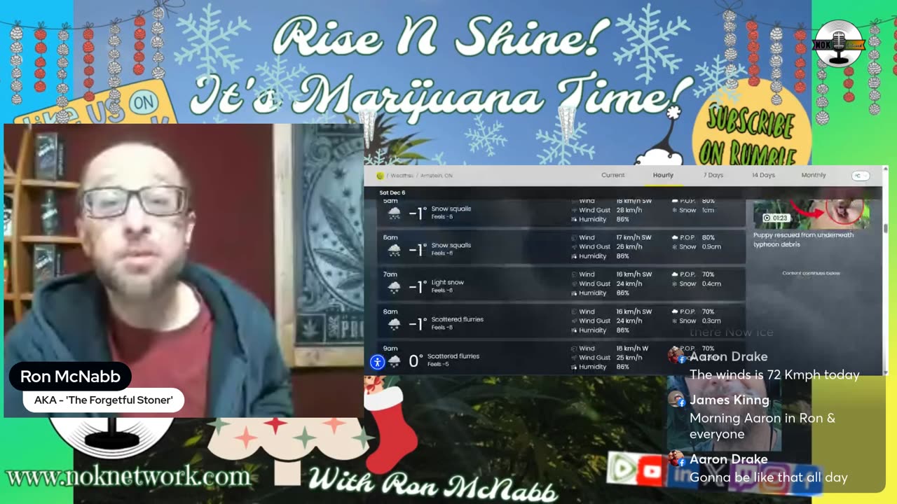 Rise ‘N Shine! It's Marijuana Time! Wake ‘N Bake Show Ep 386 December 5, 2025