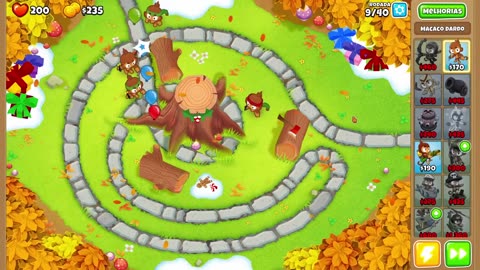 Bloons TD 6 Tree Hole Easy Round 9