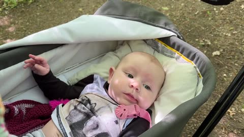 Playing with My Foot and Loving It! | Baby Kayla Day 140