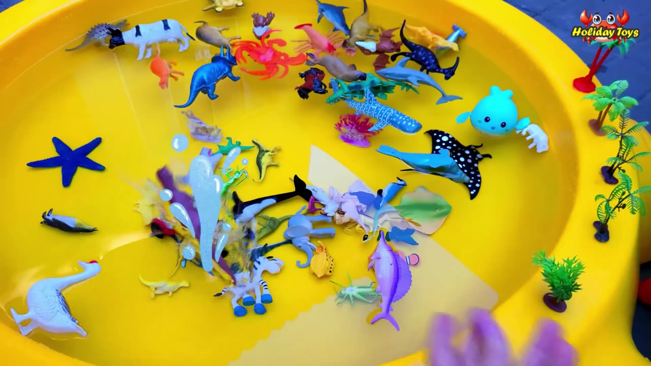 Monkey Jumps from Tree to River to Cross